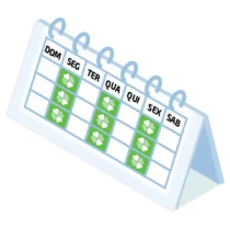 Calendário de Apostas Timemania